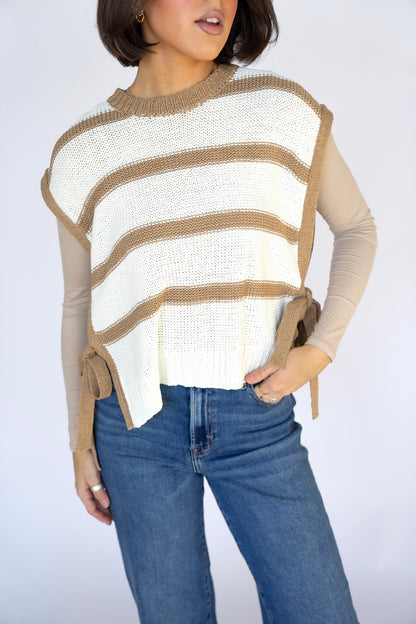 Knitted Creamy Mocha Sweater