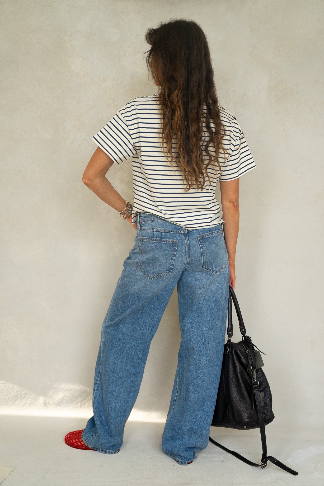 Striped Boxy Tee (New Colors)
