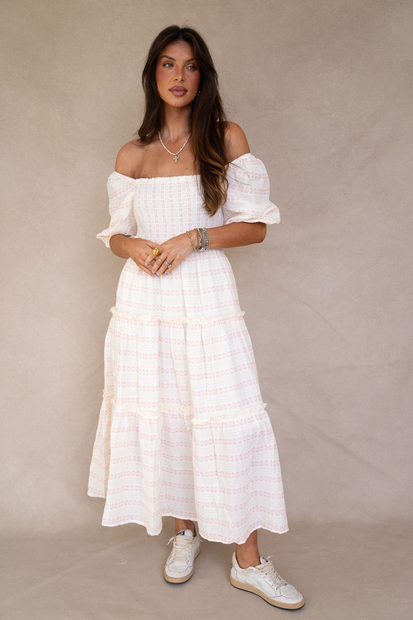 Hattie Smocked Maxi (multiple colors)