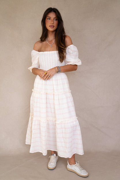 Hattie Smocked Maxi (multiple colors)