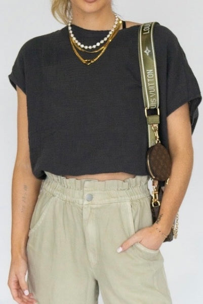 Gauze Elevated Oversized Top