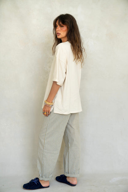 Oversized Cream T-Shirt