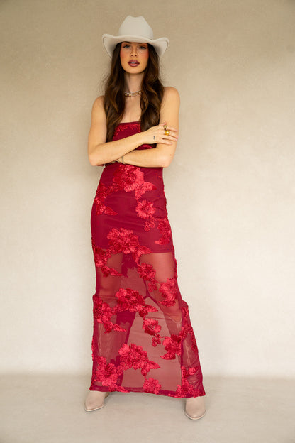 Wine Nights Dress