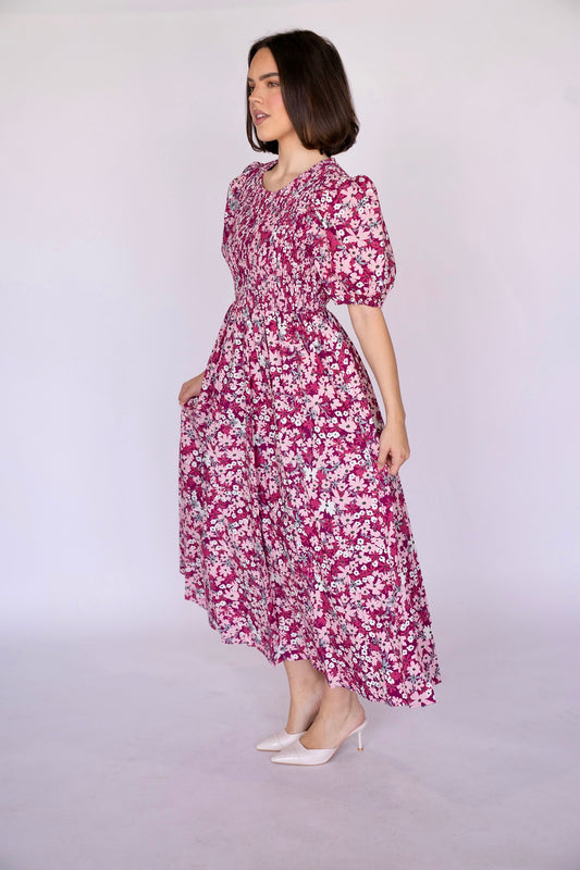 Bloomfield Smocked Midi Dress