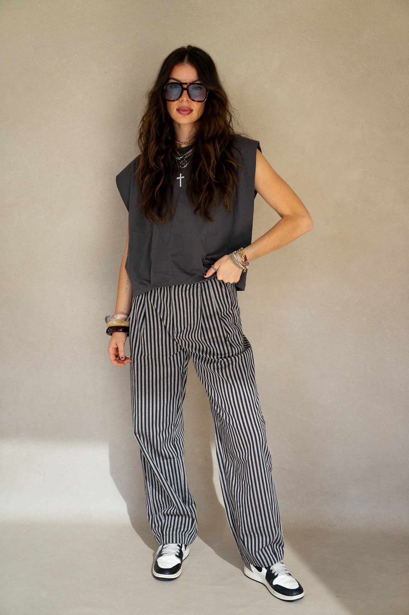 Serene Striped Pants