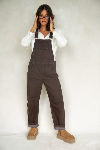 Teddy Barrel Overalls