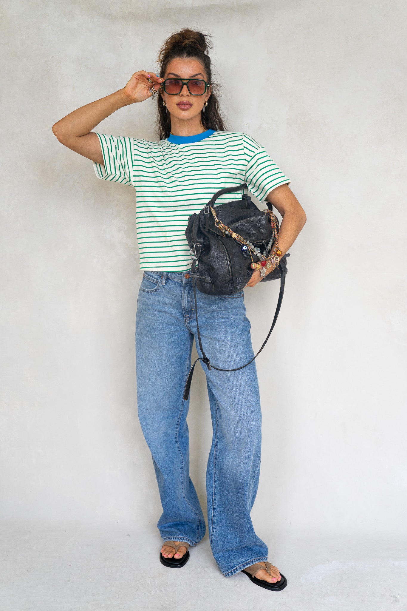 Striped Boxy Tee (New Colors)