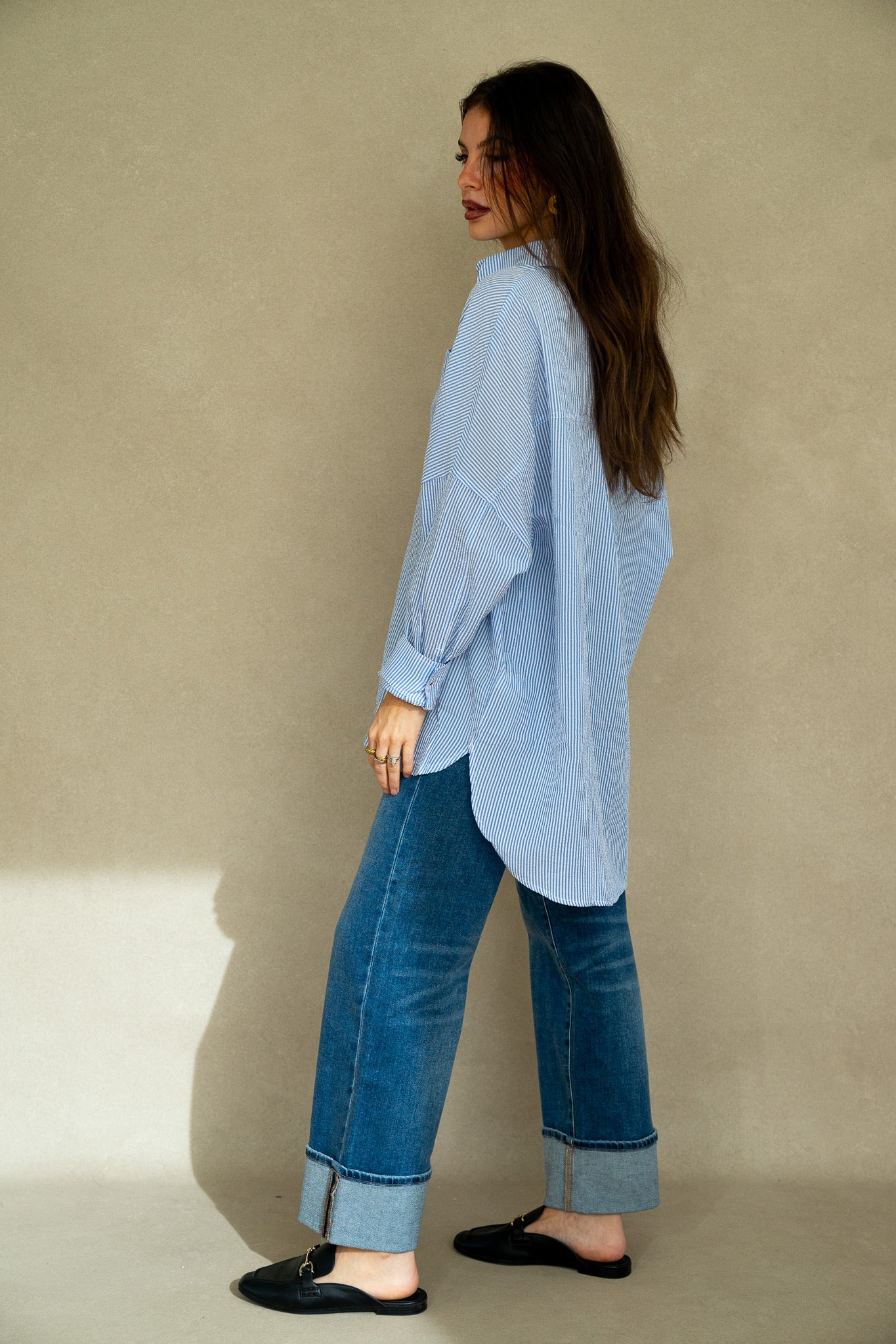 Danny Oversized Button Up