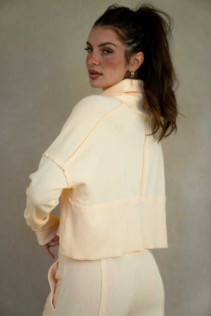 Terry Ribbed Turtleneck (Multiple Colors)