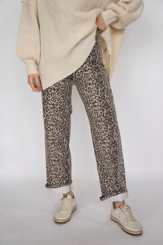 Vintage High Rise Leopard