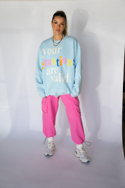 Your Emotions Are Valid Crewneck