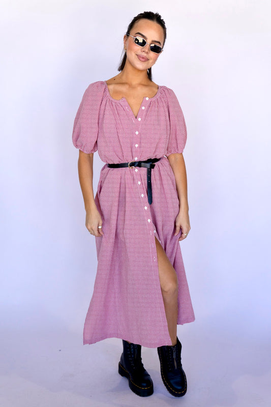 Sunday Gingham Dress