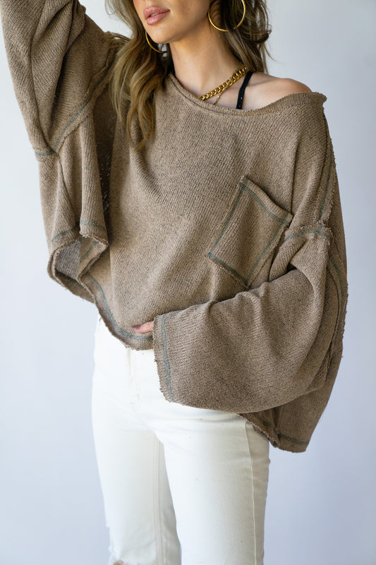 Cocoa Knit Top