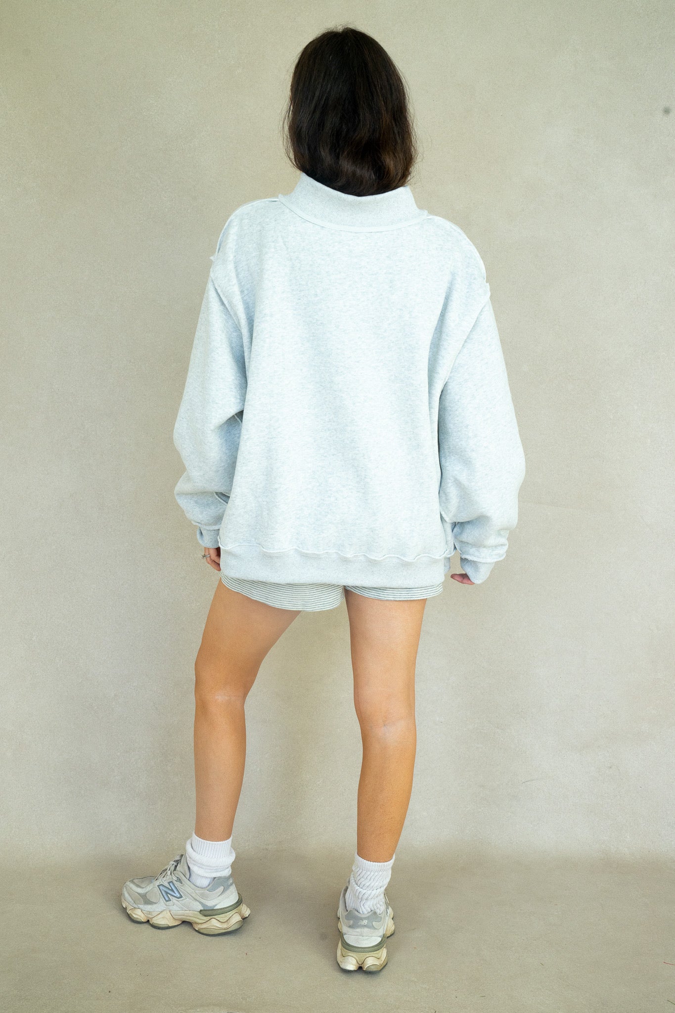 Gym/Bed Reversible Mock Neck