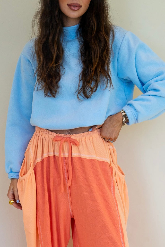 Molly Mock Neck Sweatshirt (Multiple Colors)