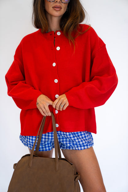 Ollie Oversized Cardi (Multiple Colors)