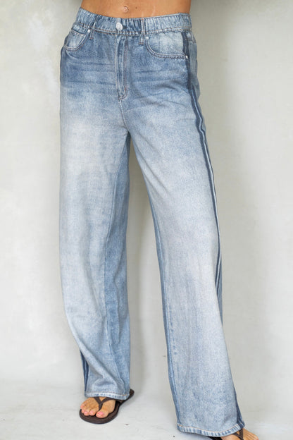 Striped Monday Denim