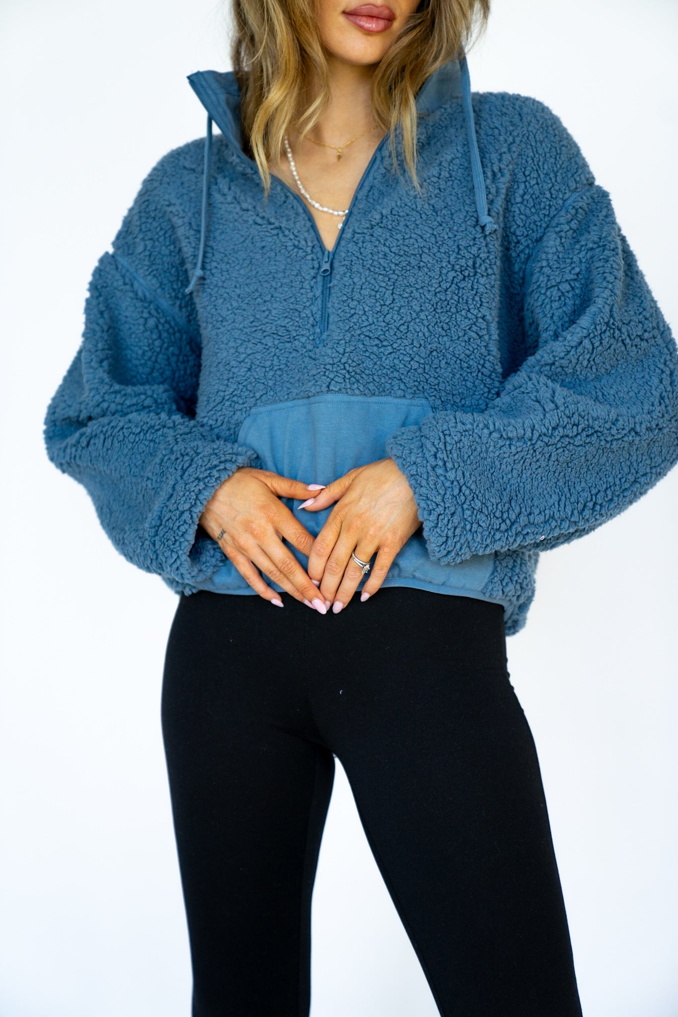 Stone Blue Pullover
