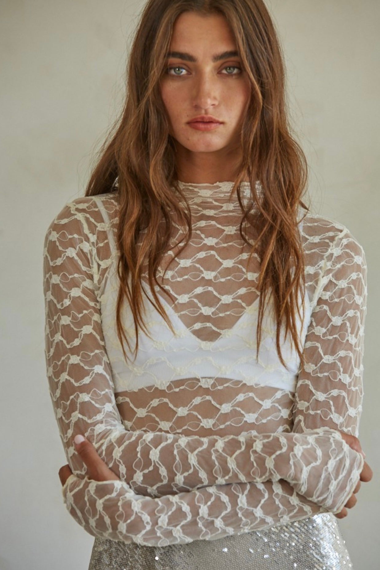 Viola lace top