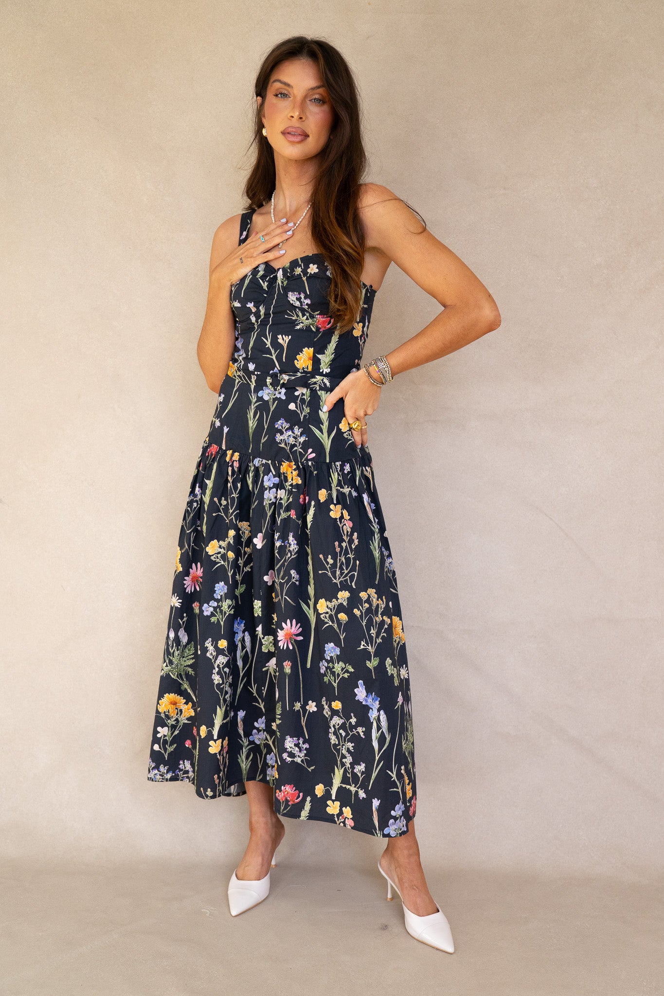 Garden Party Midi Dress