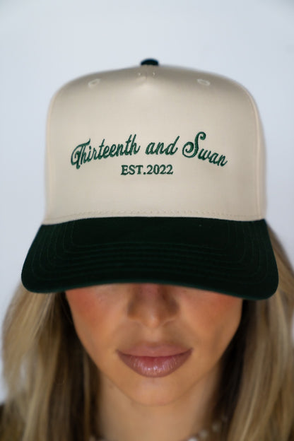 Thirteenth & Swan Vintage Hat