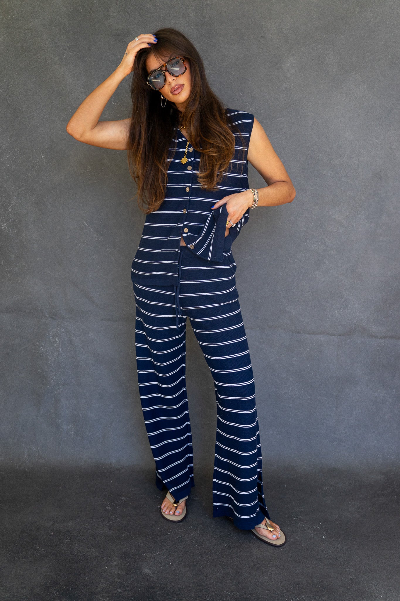 Bayside Leisure Striped Pants