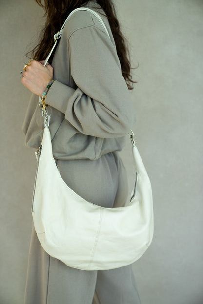 Crème Rhea Slouchy Bag