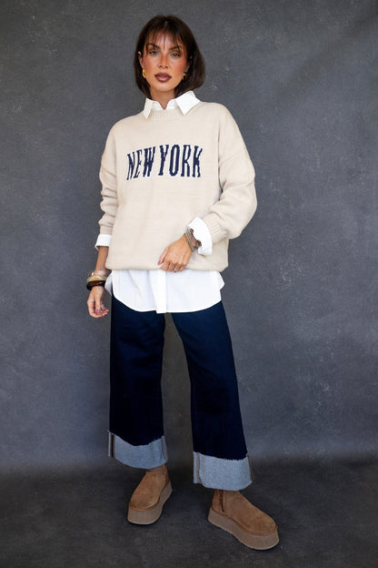 New York Knit Crewneck