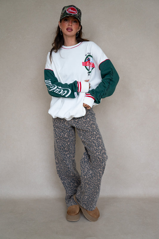Winter Sports Coke Crewneck