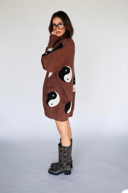 Ying Yang Cardigan