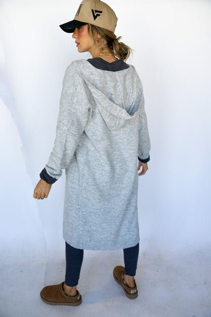 Cooper Hooded Cardigan (Multiple Colors)