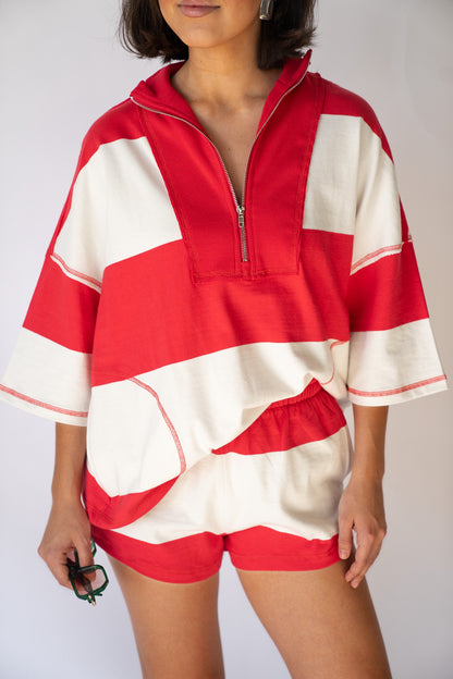 Varsity Striped Set (Multiple Colors)