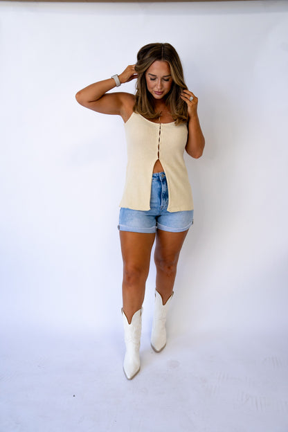 Open Knit Top