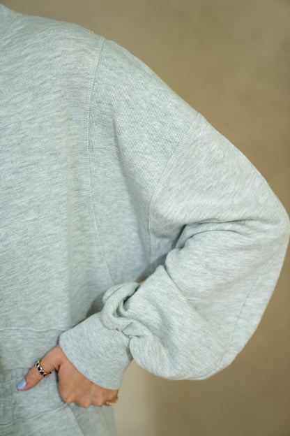 Lacey Rib Sweatshirt