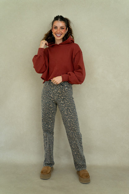 Ella Cheetah Jeans