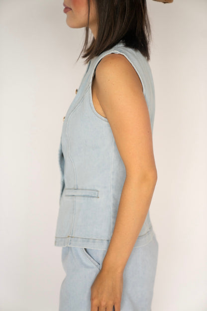 Vintage Denim Vest