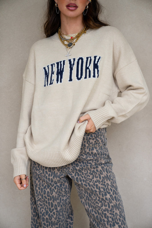 New York Knit Crewneck