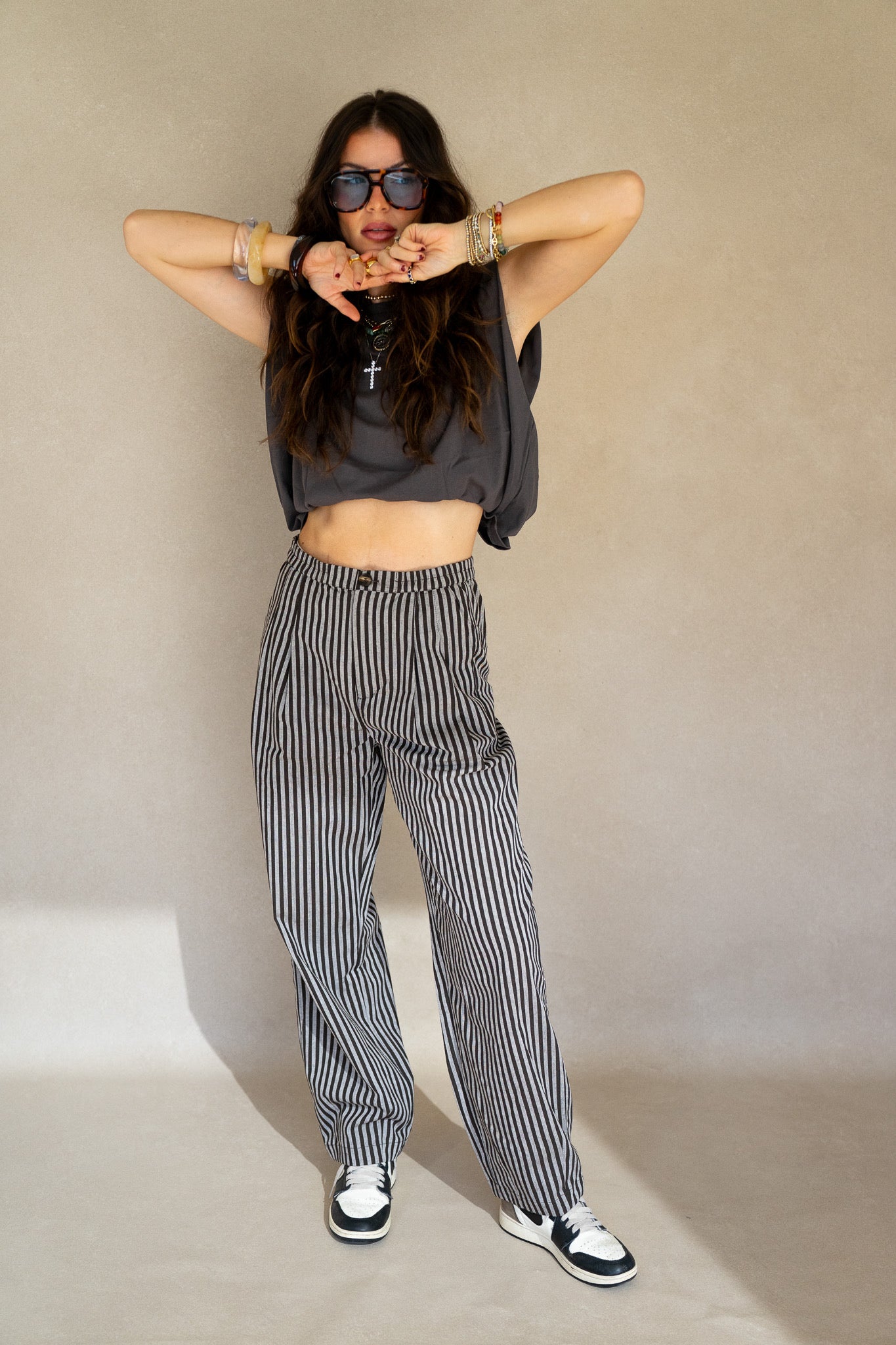 Serene Striped Pants