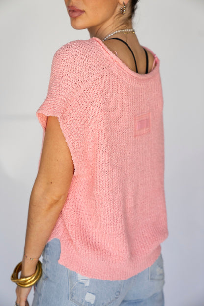 Patchwork Knit Top (Multiple Colors)