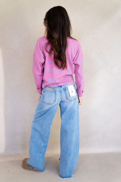 Button Down Ribbed Cardi