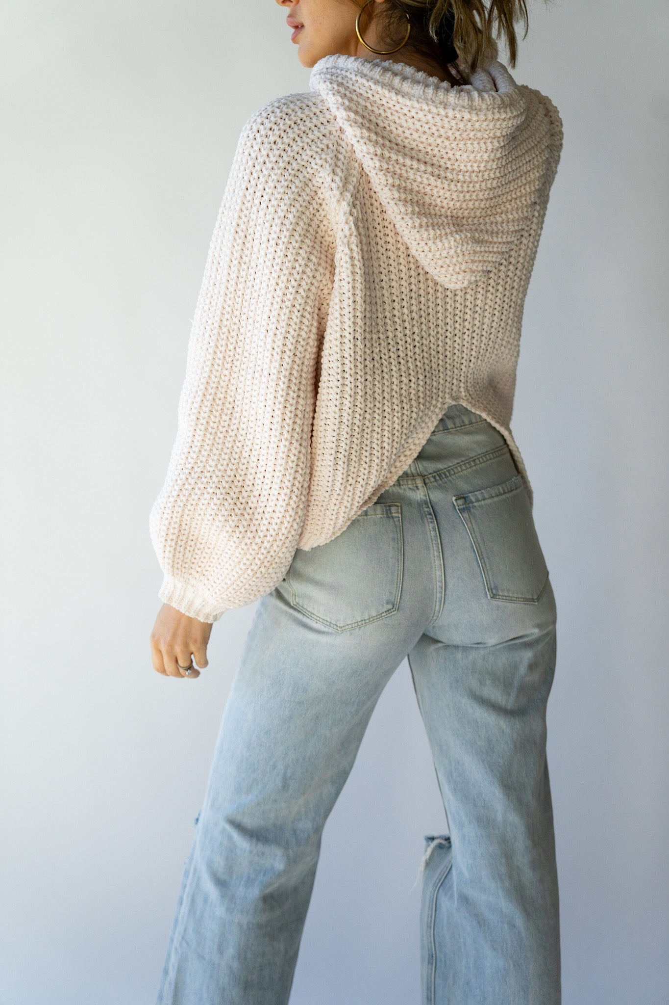 Plush Knit Hoodie (Multiple Colors)