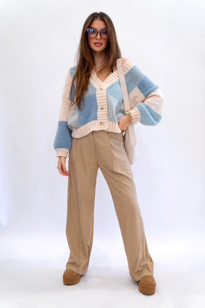 Colorblock Cardigan