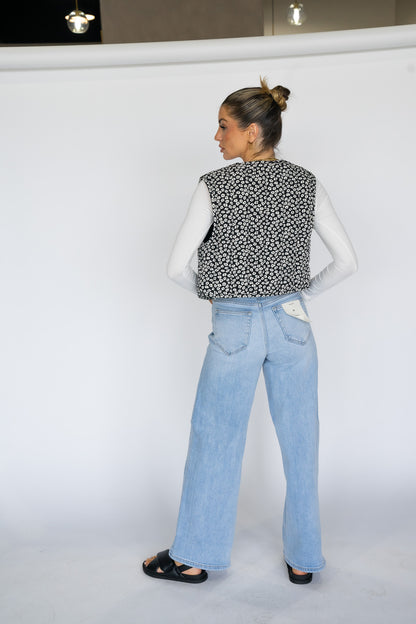 Elevated Floral Vest