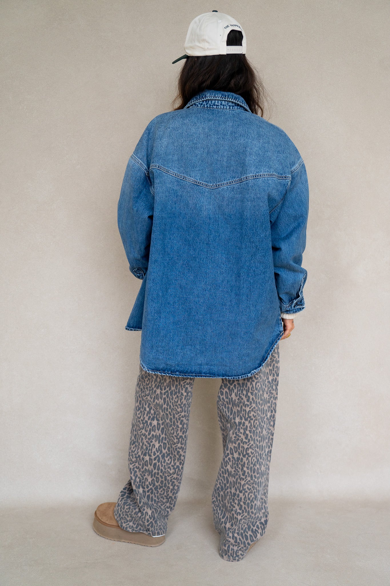 Abby Oversized Denim Top