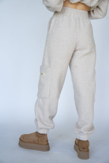 Cozy Cream Joggers