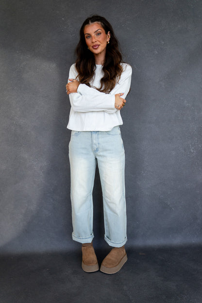 Button Down Ribbed Cardi