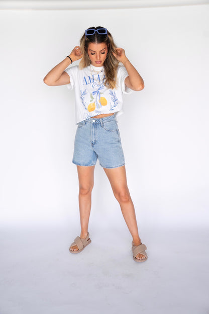 Take Me Back Denim Shorts (multiple colors)