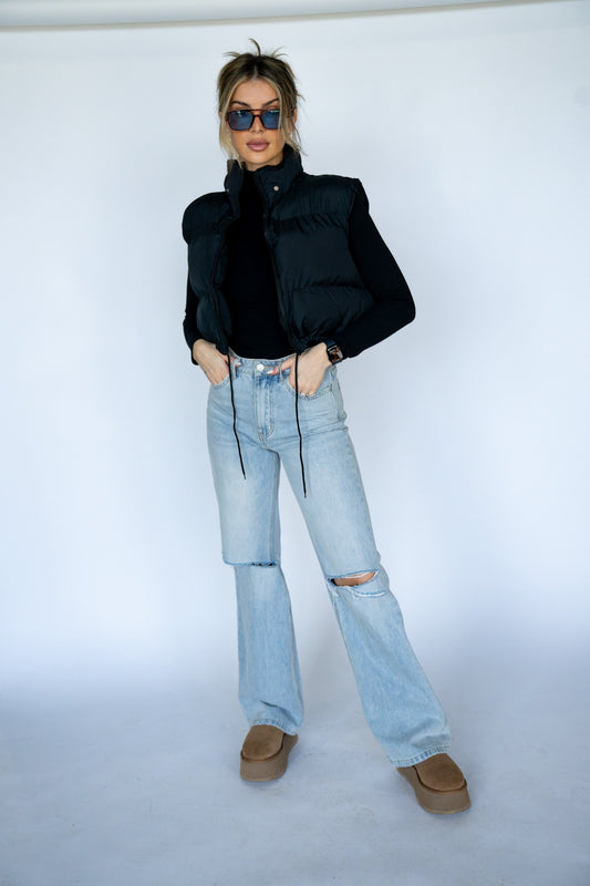 Hooded Puffer Vest