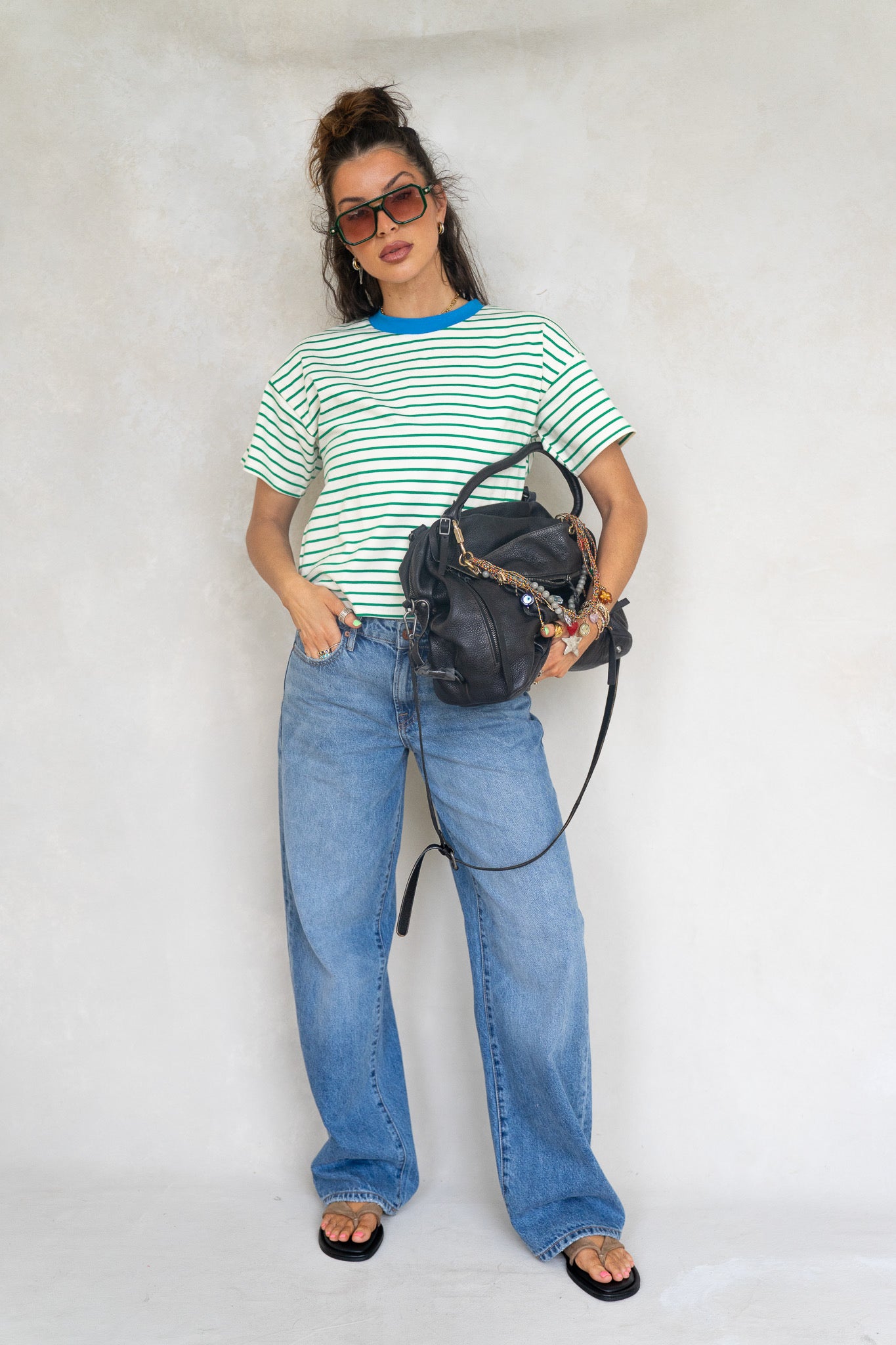 Striped Boxy Tee (New Colors)
