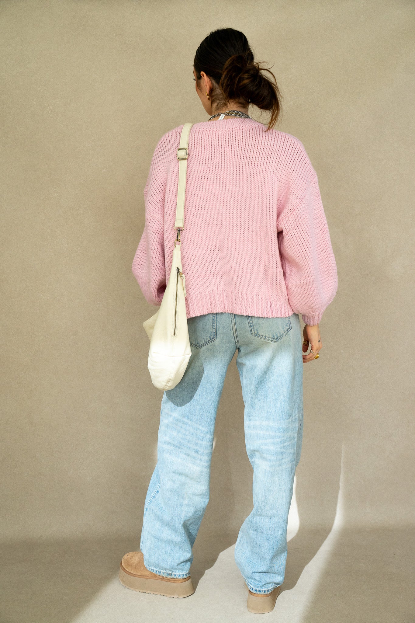 Swan Oversized Knit Sweater
